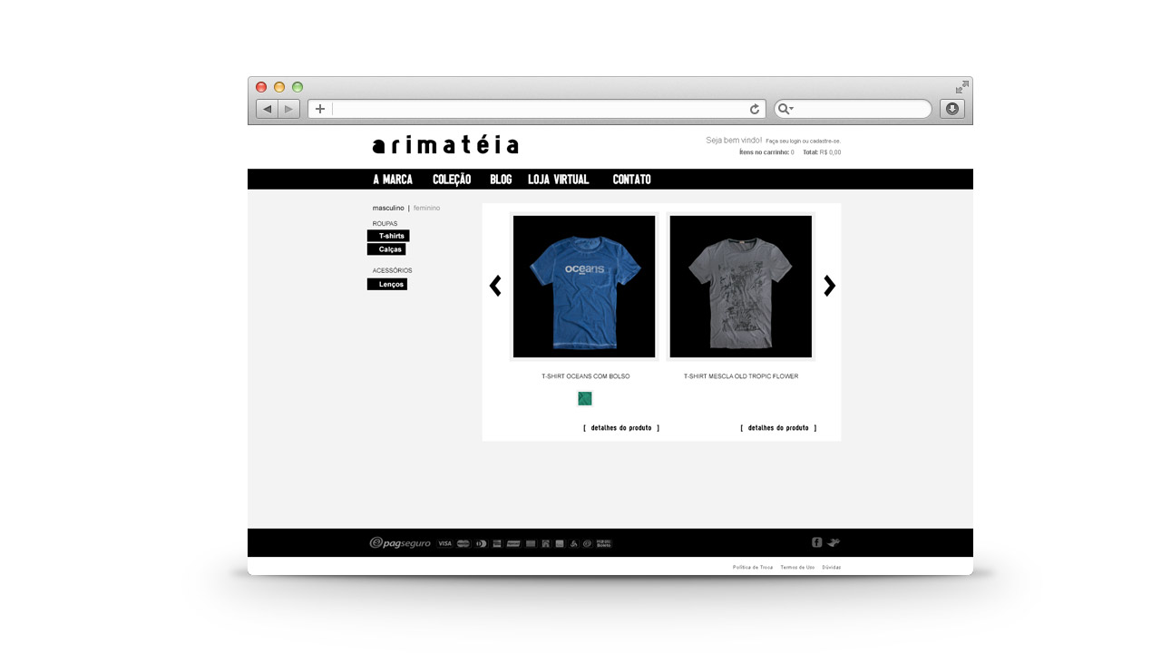 Arimateia – Ecommerce