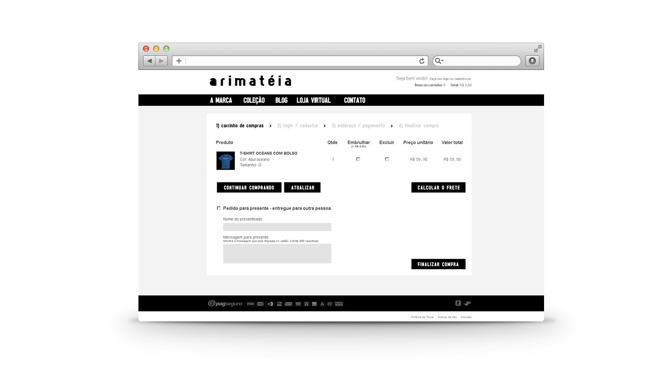 Arimateia – Ecommerce