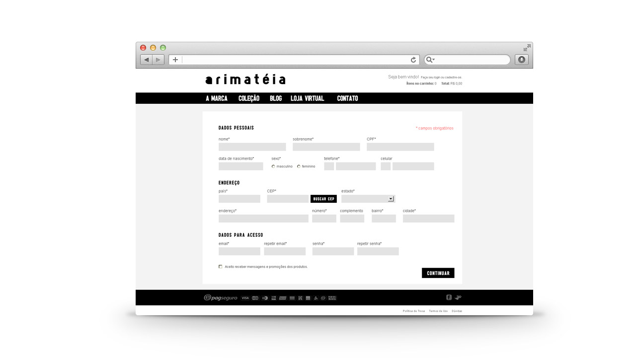 Arimateia – Ecommerce