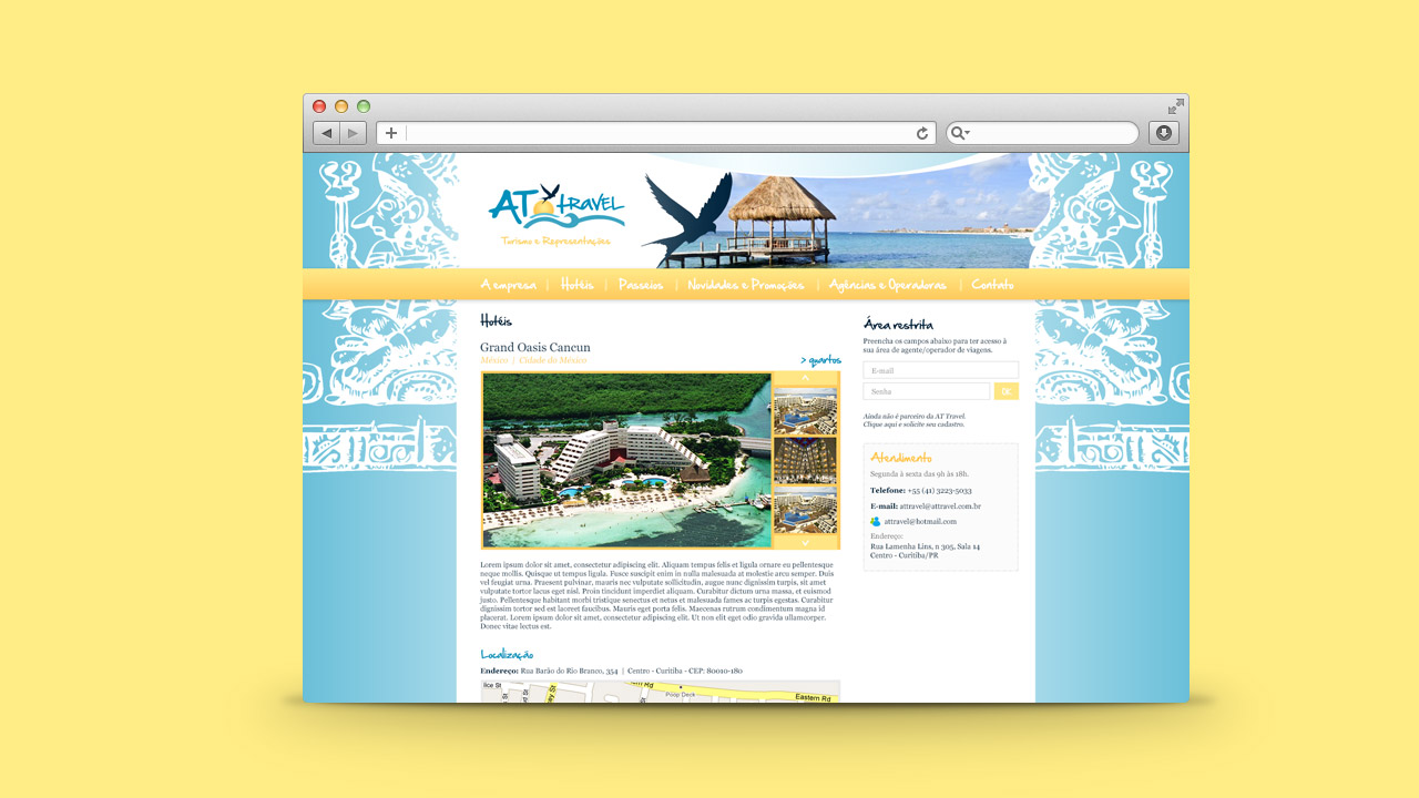 At Travel – Website and Sales System