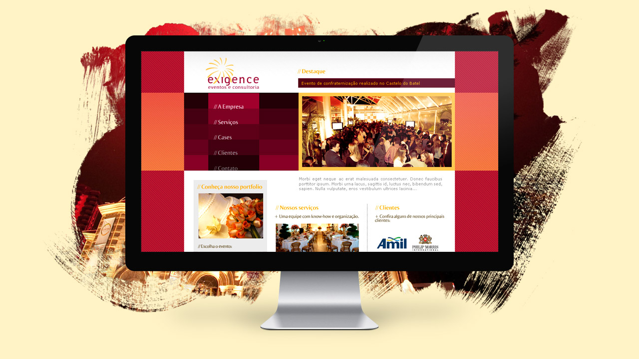 Exigence Events – Website and Subscription System