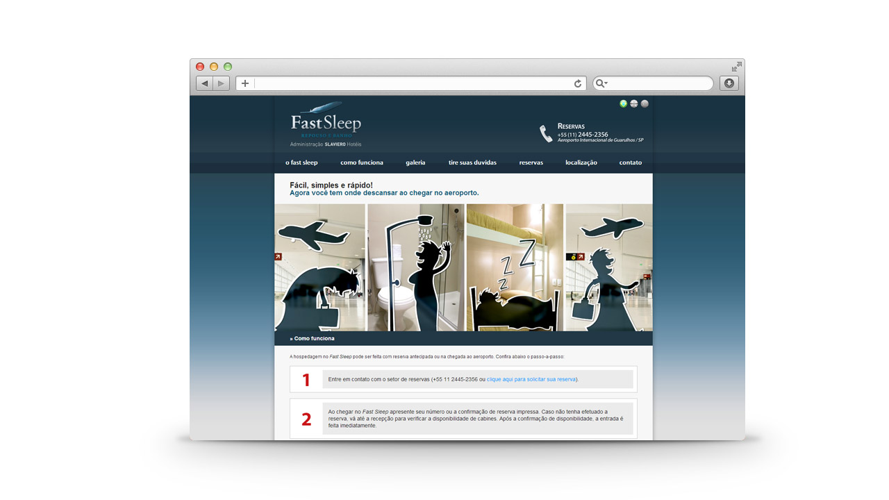 Fast Sleep – Website and Booking System