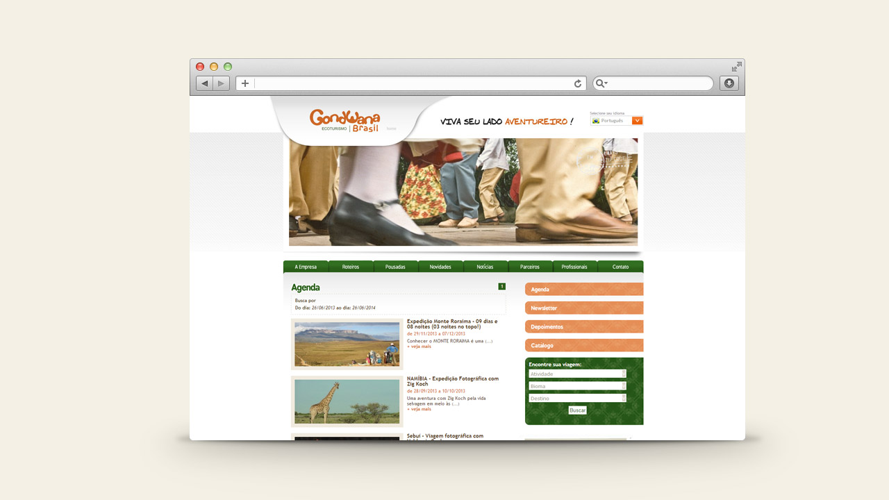 Gondwana Ecotourism – Website