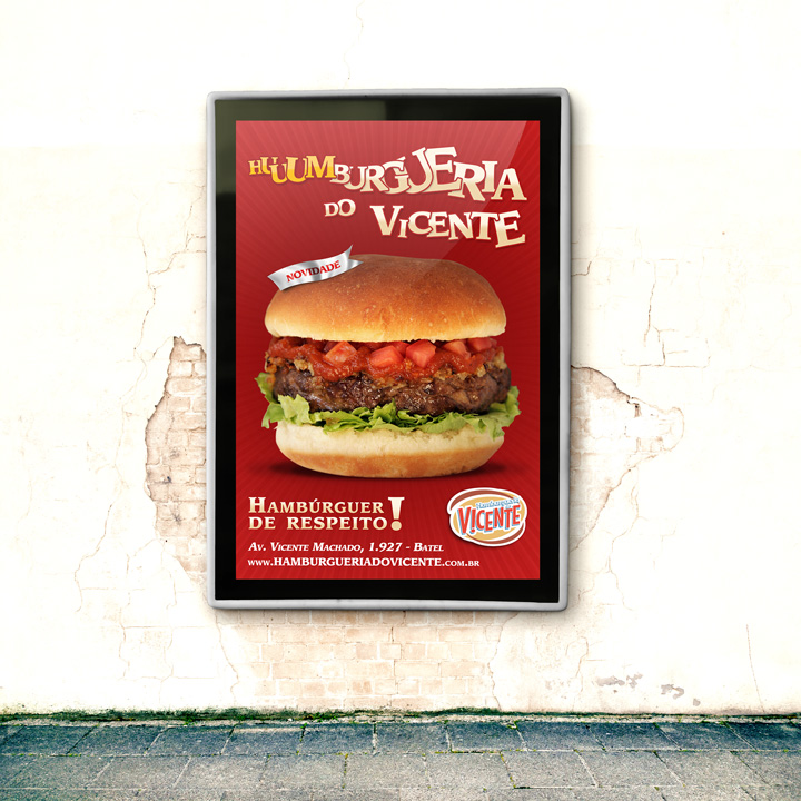 Hamburgueria do Vicente – Advertising Campaign