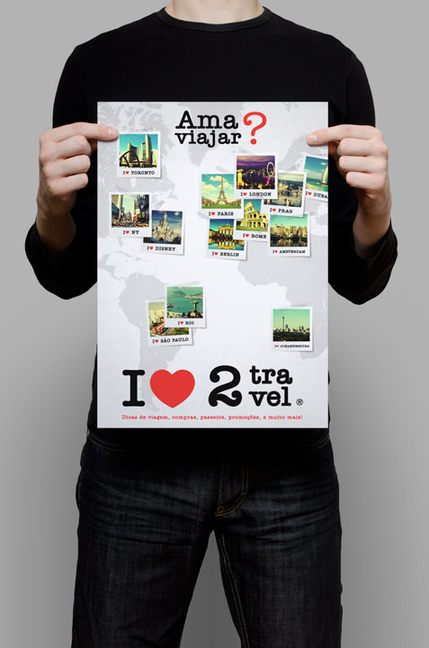 I Love to Travel Blog – Visual Identity