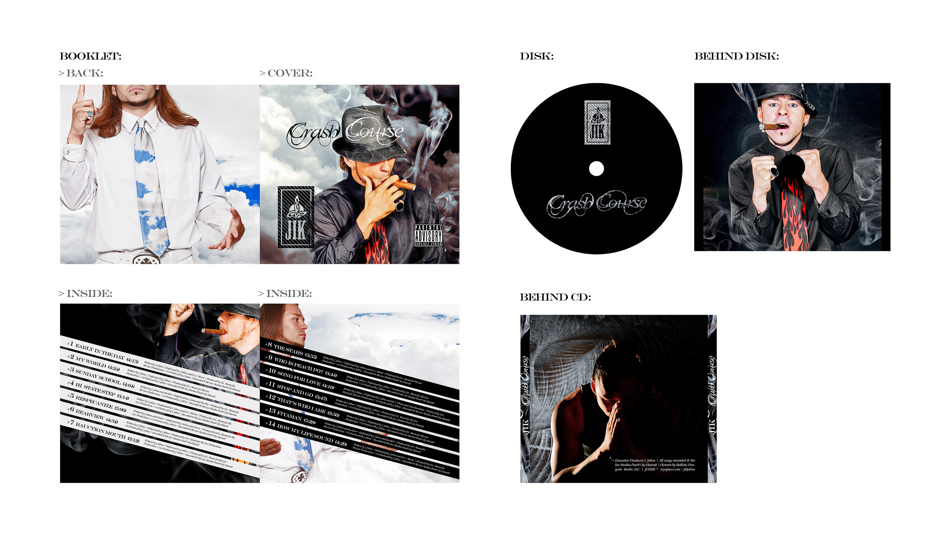 Jik Jones – Album Visual Identity