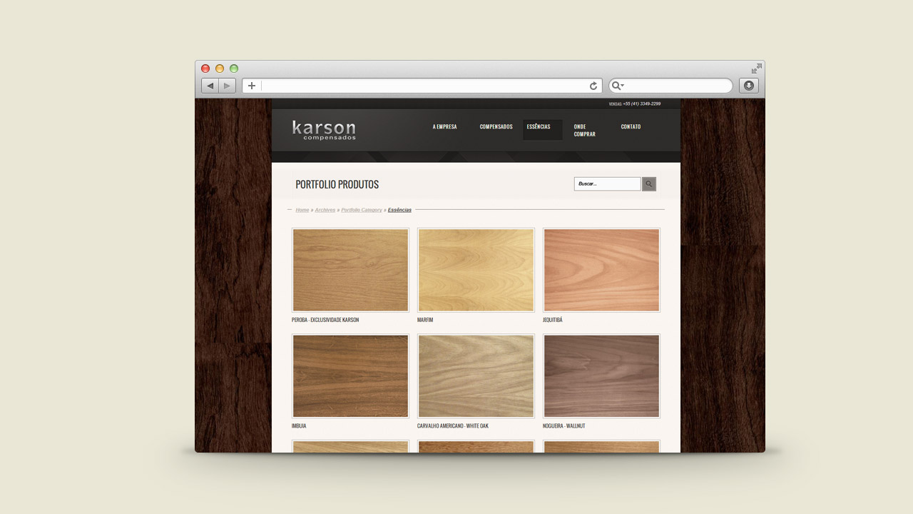 Karson Hardboard – Website