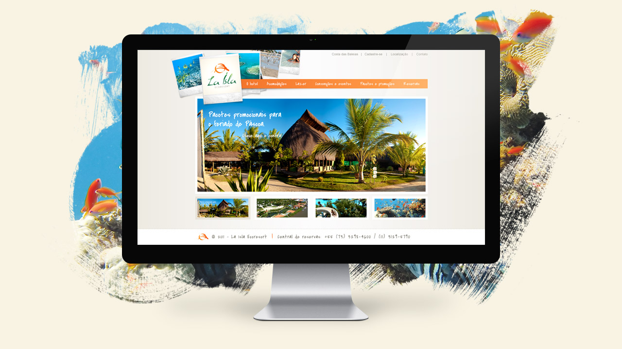 La Isla Ecoresort – Website