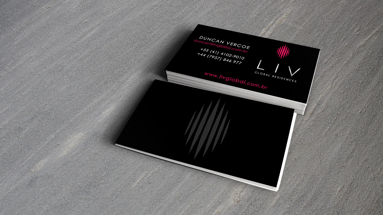 LIV Global Residences – Visual Identity