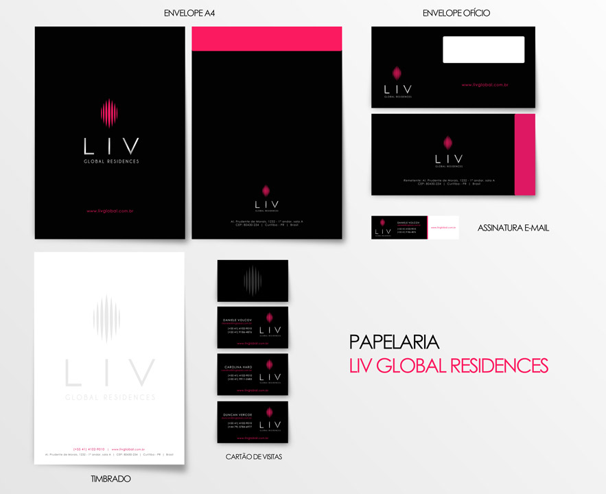 LIV Global Residences – Visual Identity