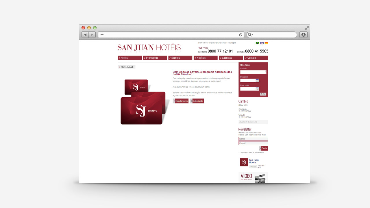 San Juan Hotels – Website and Online Booking System