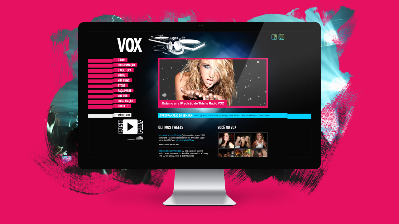 Vox Bar – Website