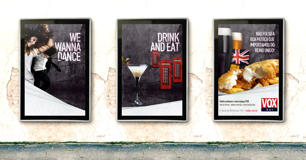 Vox Bar – Advertising Campaign