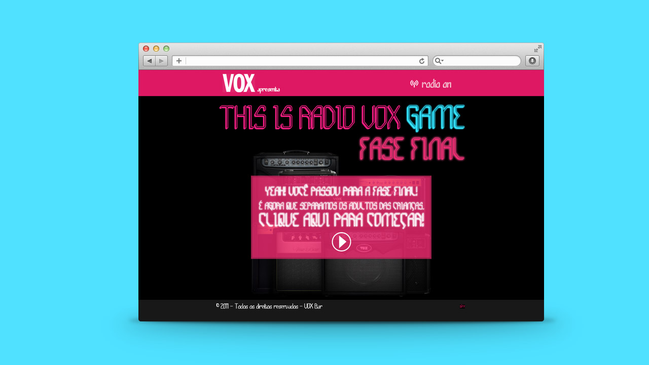 Vox Bar – Online Viral Campaign