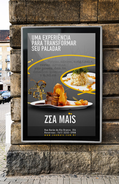 Zea Maïs Restaurant – Advertising Campaign