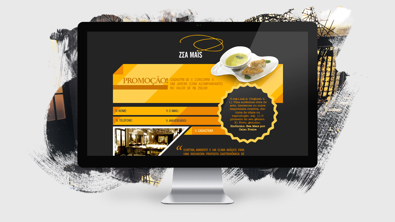 Zea Maïs Restaurant – Online Communication